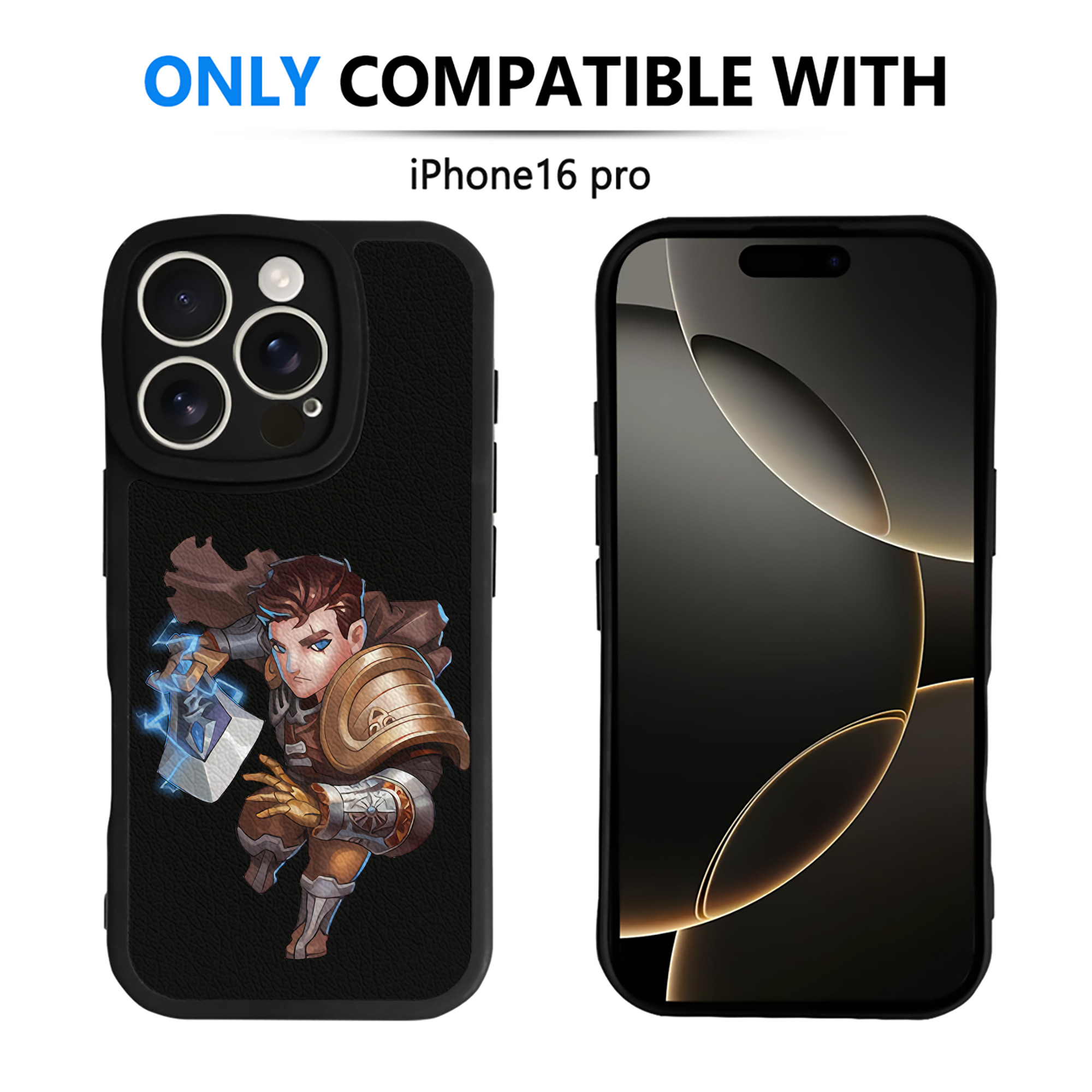 リーグ・オブ・レジェンド League of Legends LOL 【iPhone 16シリーズ対応】シリコンスマホケース（レザー調） 材質：シリコン
